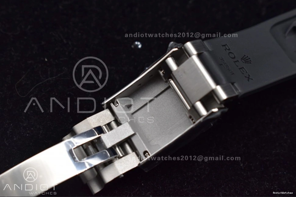 SA4130 Clean Silver Daytona 116519 Black 1:1 Best Edition Strap on Rubber Dial Elegant 904L Case SS 414 V 0331